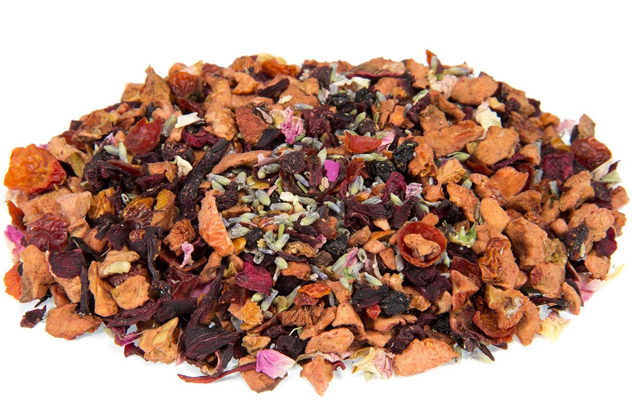 Infusión de frutas orgánica 'Arándanos y Lavanda'. 100 g