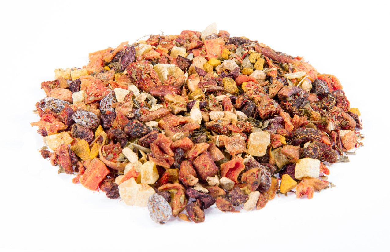 Té de frutas 'Mango Zanahoria', bajo en acidez. 50 g