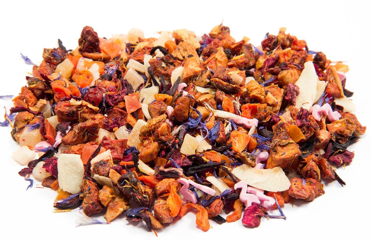 Té de frutas 'Pink Bird', bajo en acidez. 100 g