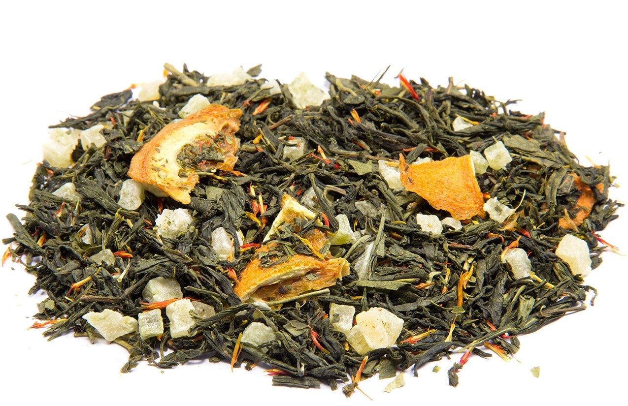 Batido de té verde exótico. 100 g