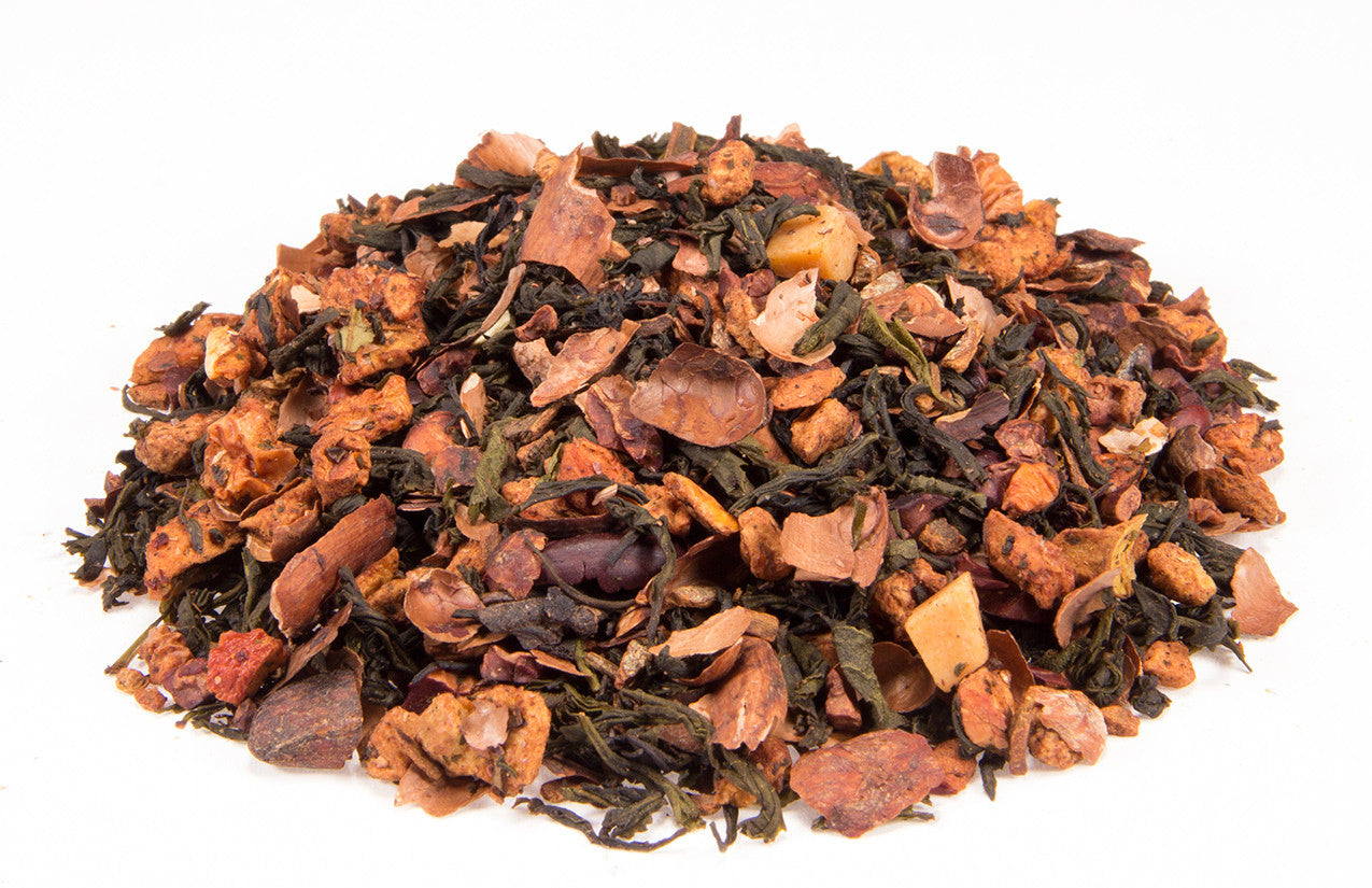 Té verde orgánico 'Conos de chocolate'. 50 g