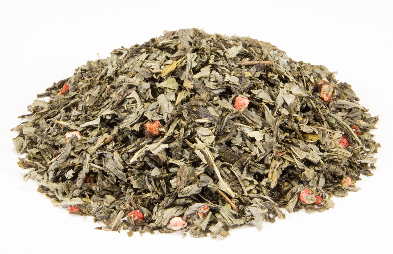 Té verde Sencha 'Fresa', descafeinado. 50 g