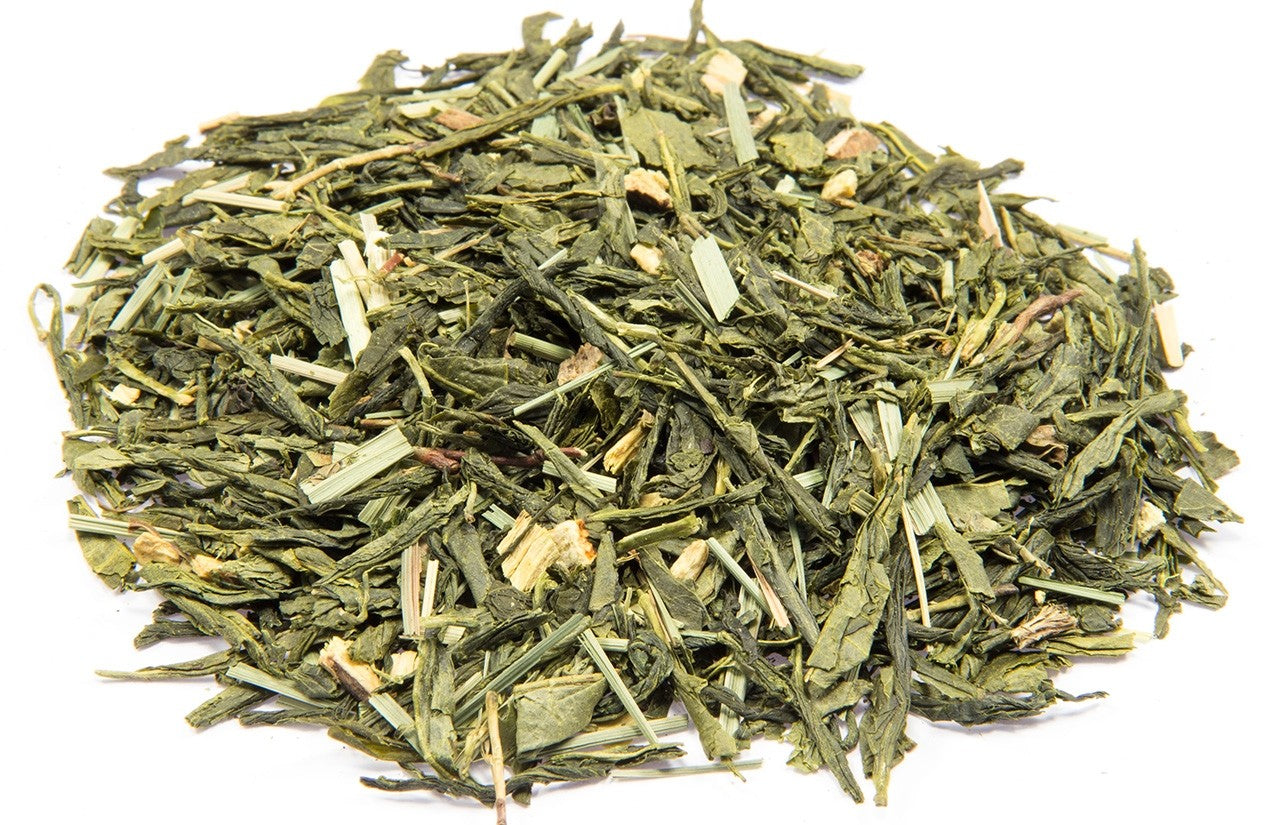 Jengibre-limón Sencha orgánico. 50 g