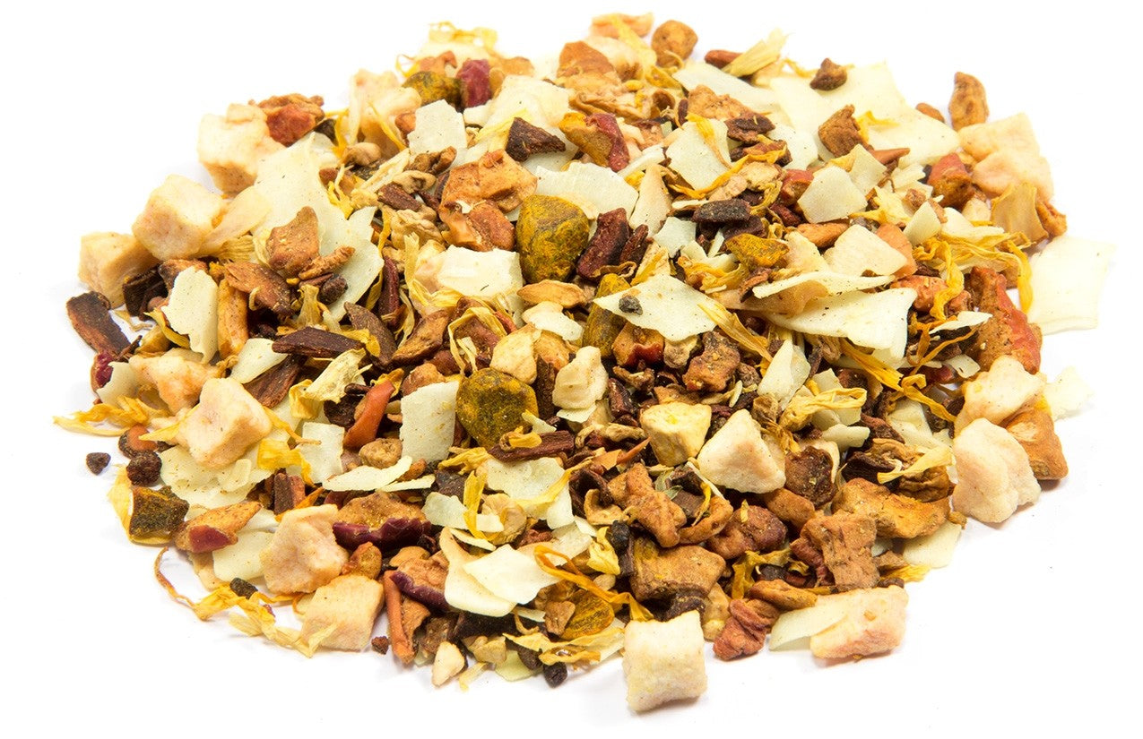 Infusión de cúrcuma y coco. 50 g