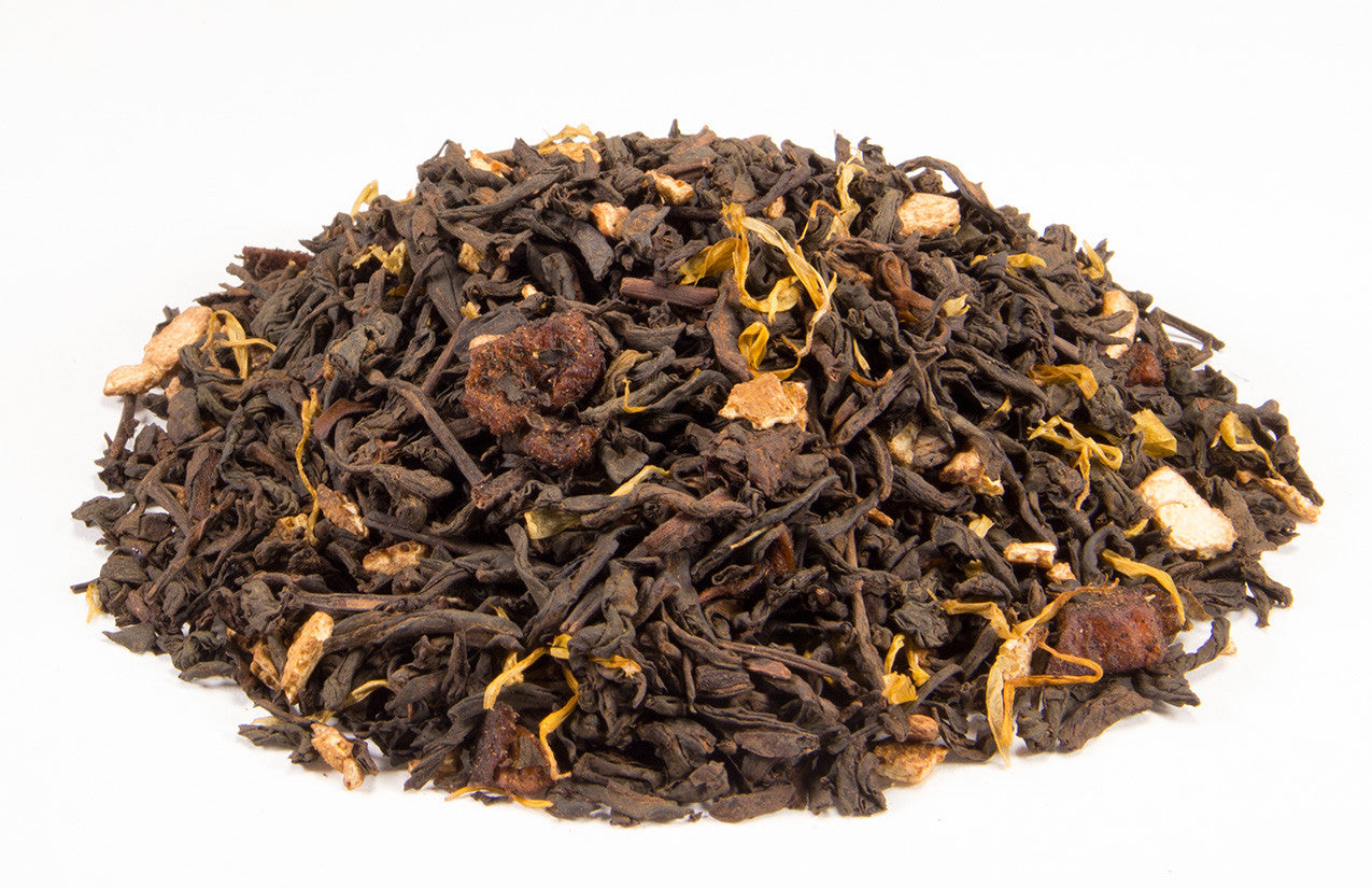 Pu-Erh orgánico 'Maracuyá y naranja'. 50 g