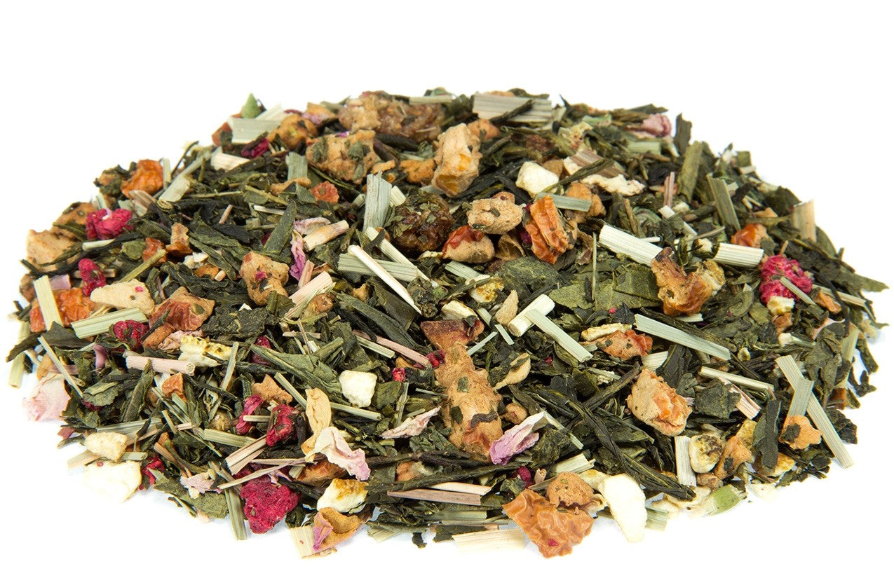 Té verde orgánico 'Berry Gang'. 100 g