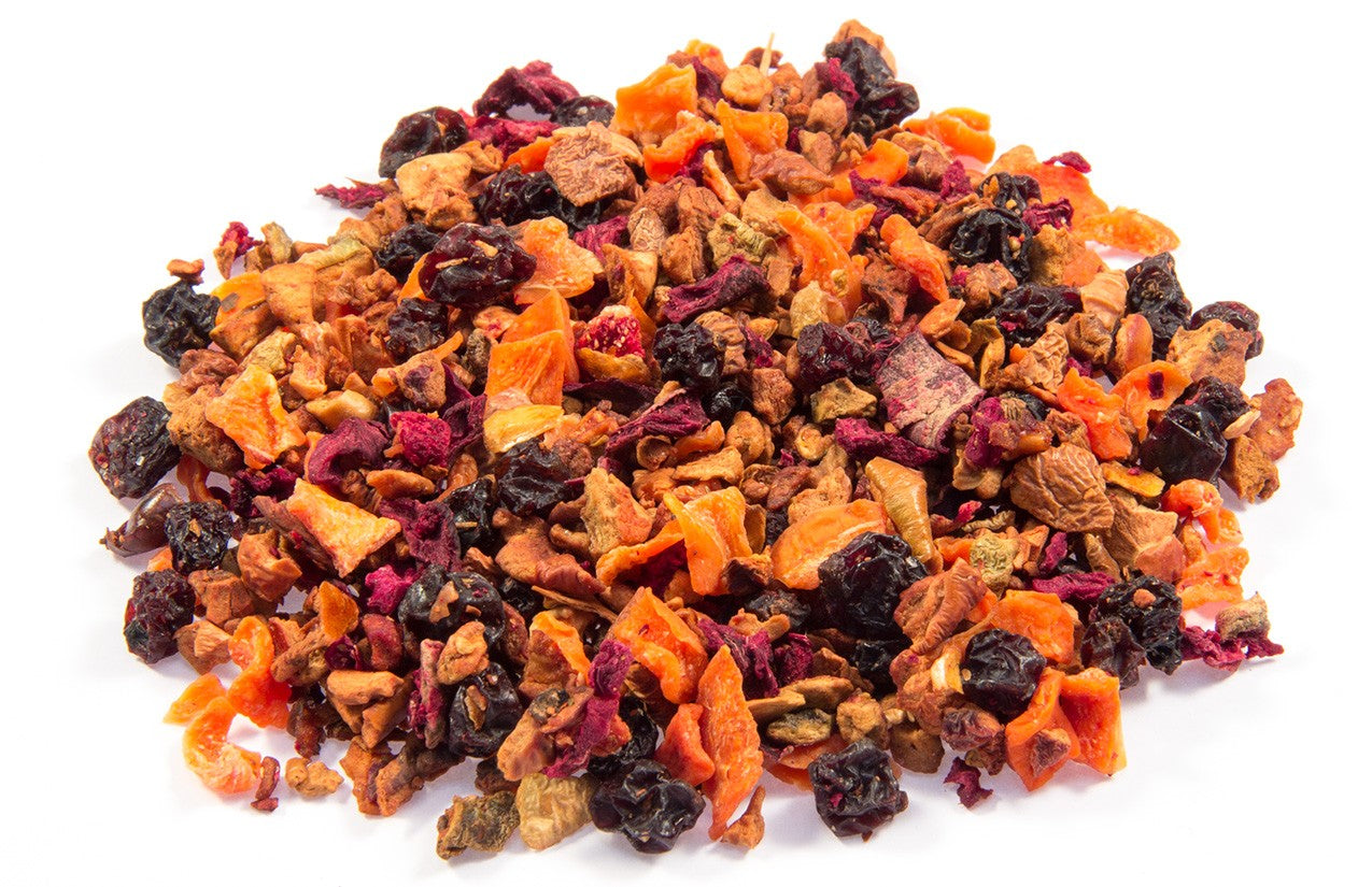 Té de frutas orgánico 'Berry Kiss', bajo en acidez. 50 g