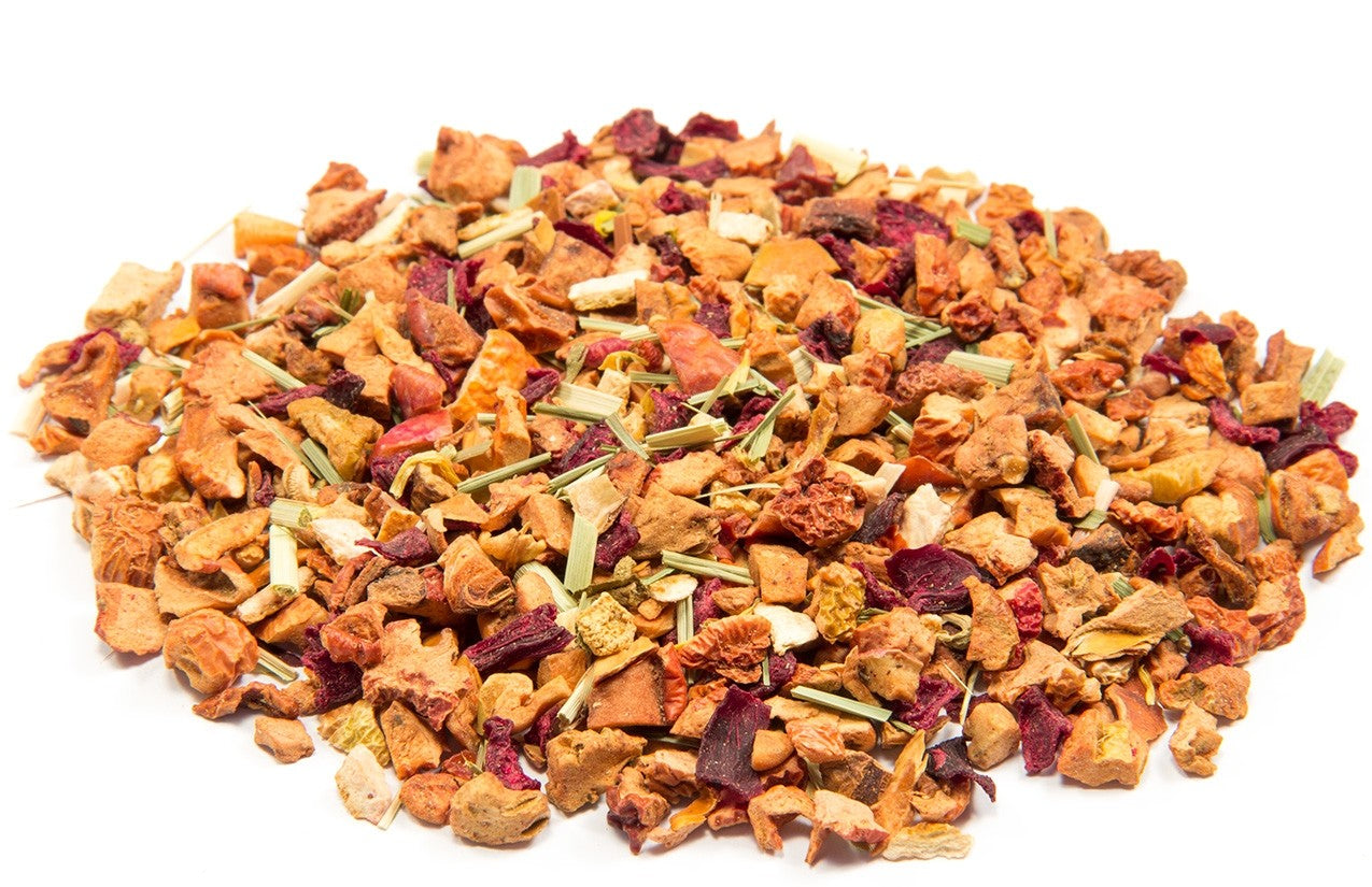 Té de frutas orgánico 'Fruchtwichtel', bajo en acidez. 100 g