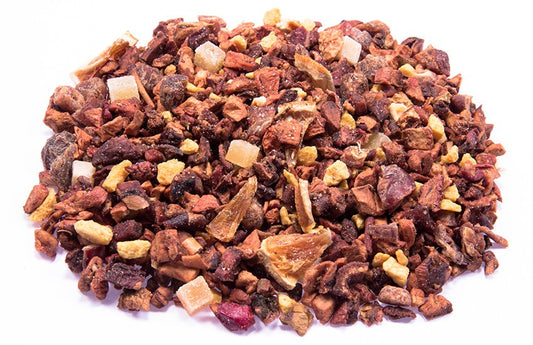 Té de frutas Manzana/Pera Jardín 'Jengibre Fresco Mandarín'. 50 g