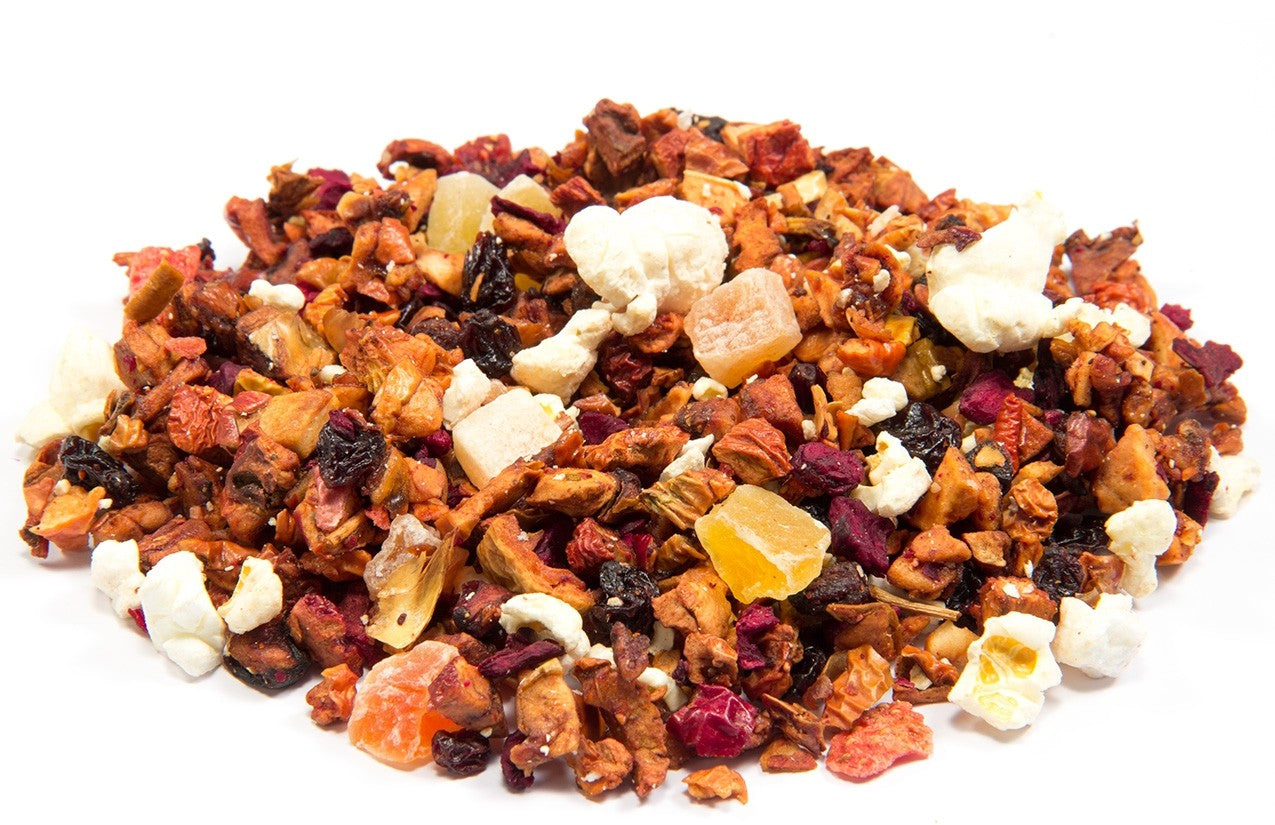 Té de frutas 'Palomitas de Fresa' bajo en acidez. 100 g