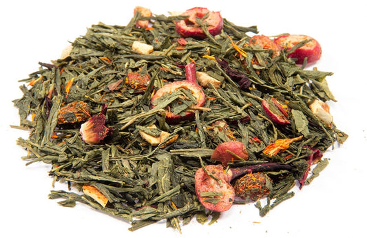 Té amarillo 'Granada-Arándano'. 100 g