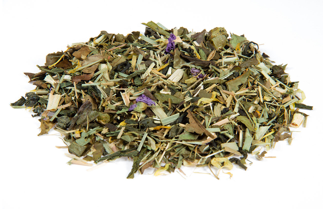 Té verde 'Cáñamo y Mango'. 100 g