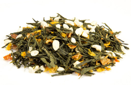 Té verde orgánico 'Pera caramelizada'. 50 g