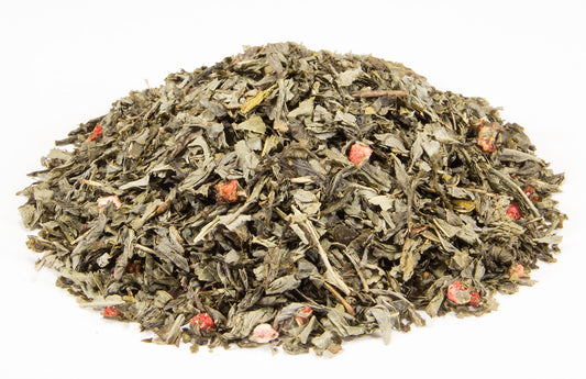 Té verde Sencha 'Fresa', descafeinado. 50 g