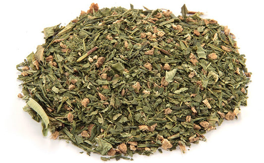 Bancha orgánico japonés de jengibre y limón. 50 g