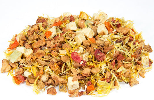 Té de frutas orgánico 'Mangolicious', bajo en acidez. 100 g