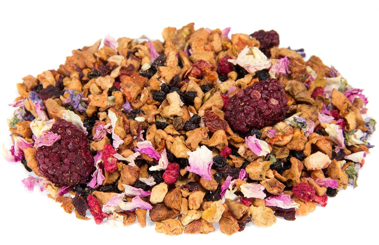 Té de frutas orgánico 'Violet Berry', bajo en acidez. 100 g
