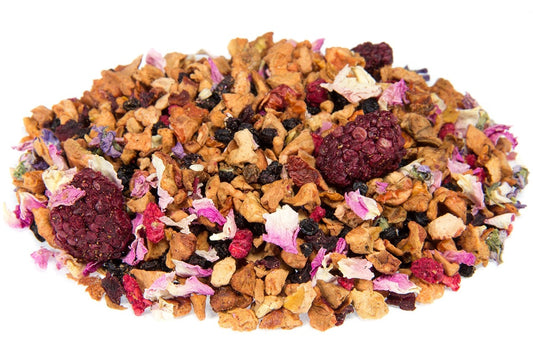 Té de frutas orgánico 'Violet Berry', bajo en acidez. 100 g