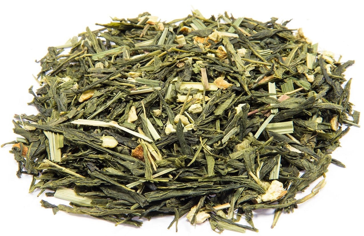 Limón y jengibre Sencha orgánico. 50 g
